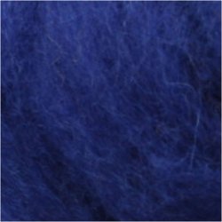 Kartet Uld, kongebl&aring;, 100 g/ 1 bdt.