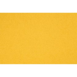 Hobbyfilt, ark 42x60 cm, tykkelse 3 mm, gul, 1 ark