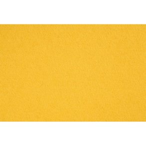 Hobbyfilt, ark 42x60 cm, tykkelse 3 mm, gul, 1 ark
