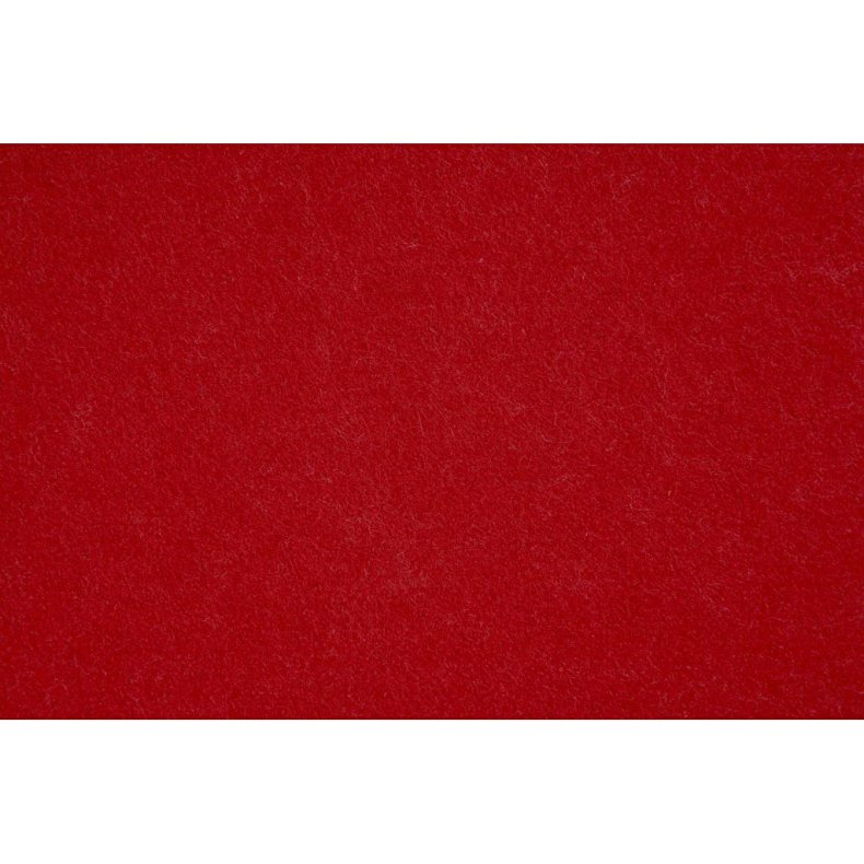 Hobbyfilt, ark 42x60 cm, tykkelse 3 mm, m&oslash;rk r&oslash;d, 1 ark