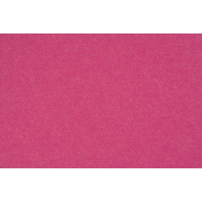 Hobbyfilt, ark 42x60 cm, tykkelse 3 mm, pink, 1 ark