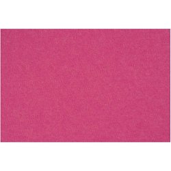 Hobbyfilt, ark 42x60 cm, tykkelse 3 mm, pink, 1 ark