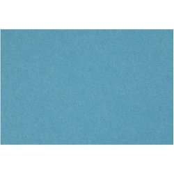 Hobbyfilt, ark 42x60 cm, tykkelse 3 mm, turkis, 1 ark