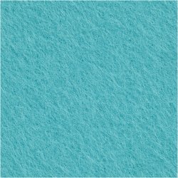 Hobbyfilt, ark 42x60 cm, tykkelse 3 mm, turkis, 1 ark