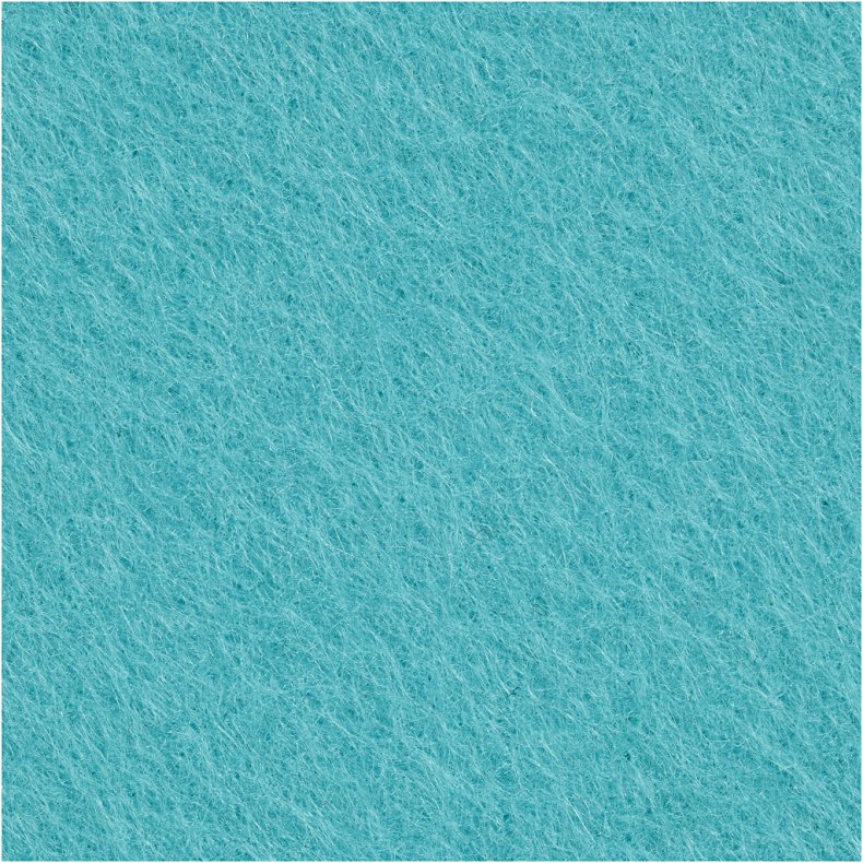 Hobbyfilt, ark 42x60 cm, tykkelse 3 mm, turkis, 1 ark