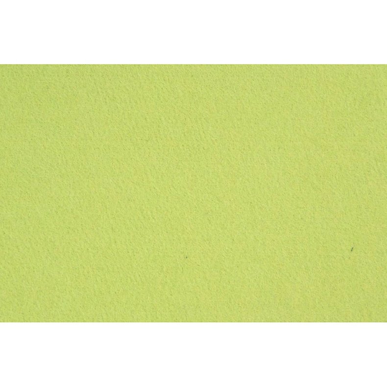 Hobbyfilt, ark 42x60 cm, tykkelse 3 mm, lys gr&oslash;n, 1 ark