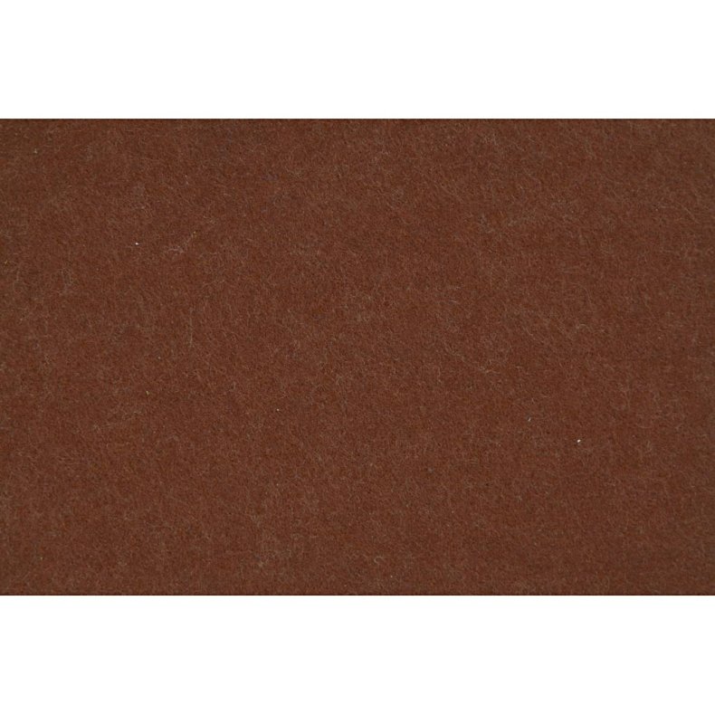 Hobbyfilt, ark 42x60 cm, tykkelse 3 mm, brun, 1 ark