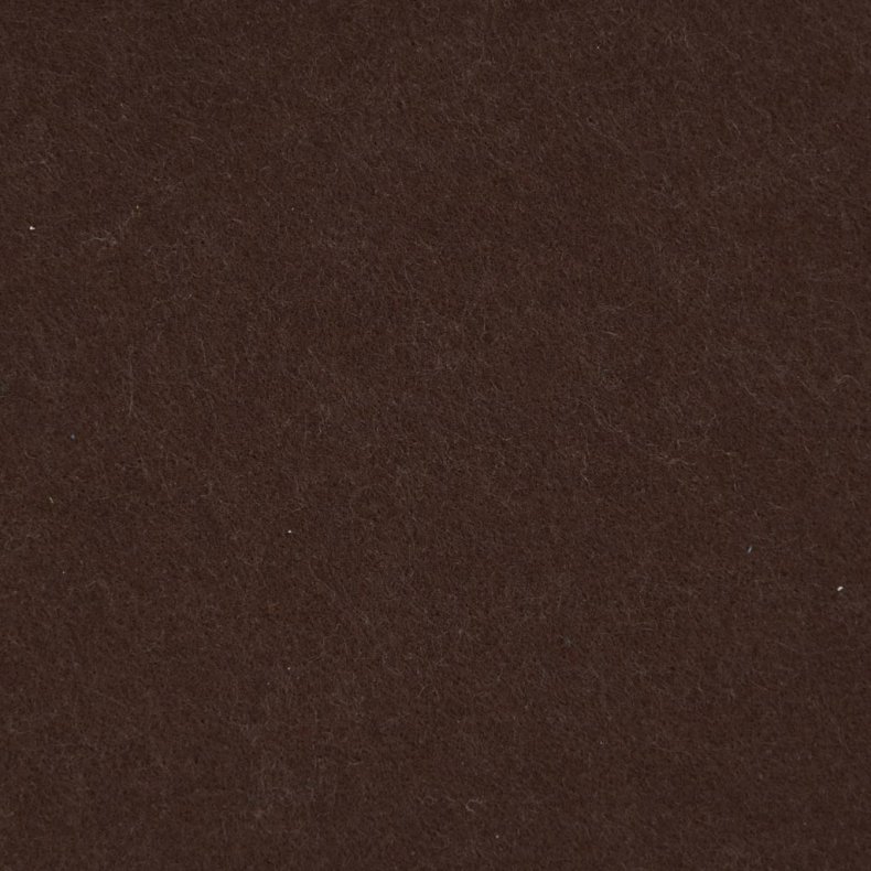 Hobbyfilt, ark 42x60 cm, tykkelse 3 mm, brun, 1 ark
