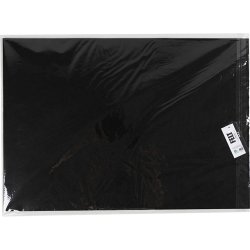 Hobbyfilt, ark 42x60 cm, tykkelse 3 mm, sort, 1 ark