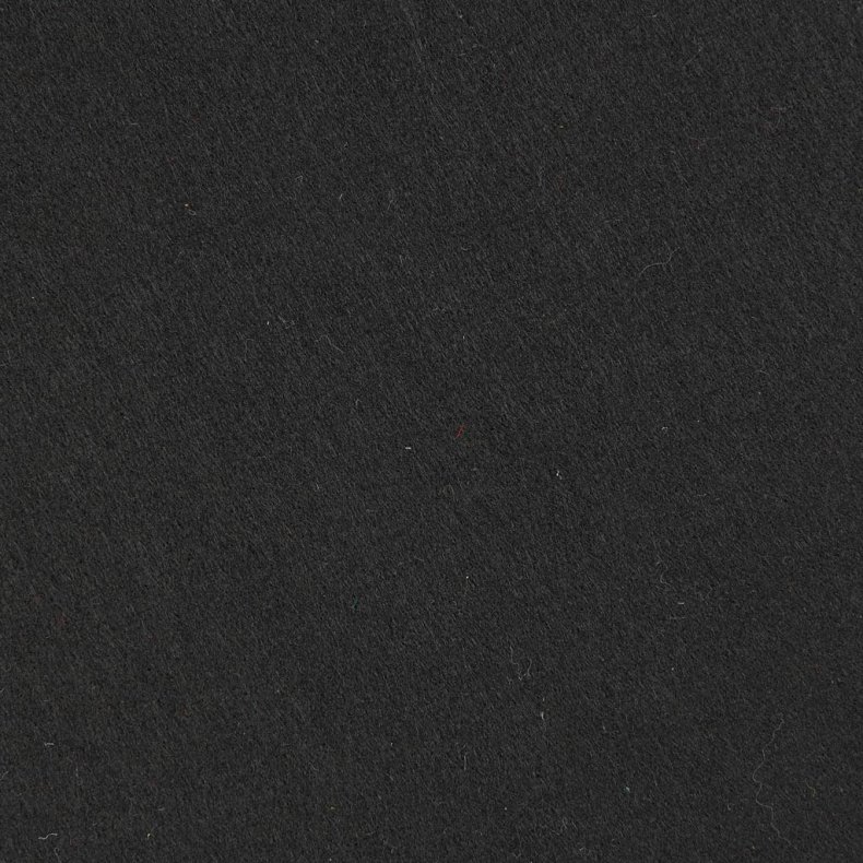 Hobbyfilt, ark 42x60 cm, tykkelse 3 mm, sort, 1 ark