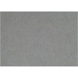 Hobbyfilt, ark 42x60 cm, tykkelse 3 mm, gr&aring;, 1 ark