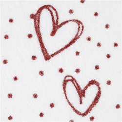 Hobbyfilt, A4, ark 210x297 mm, tykkelse 1,5-2 mm, hvid, 10 ark/ 1 pk.