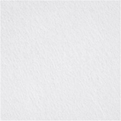 Hobbyfilt, A4, ark 210x297 mm, tykkelse 1,5-2 mm, hvid, 10 ark/ 1 pk.