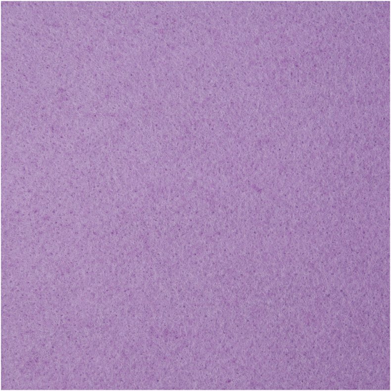 Hobbyfilt, A4, ark 210x297 mm, tykkelse 1,5-2 mm, lys lilla, 10 ark/ 1 pk.