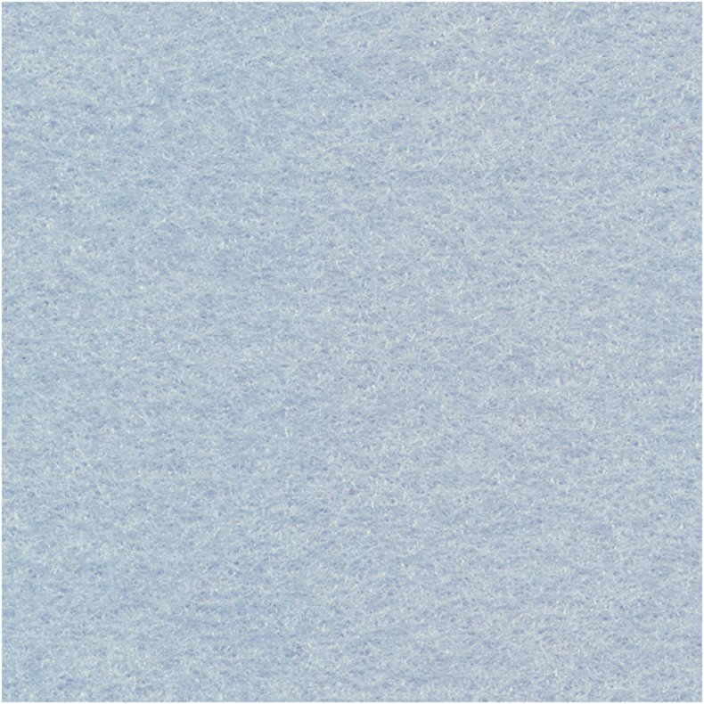 Hobbyfilt, A4, ark 210x297 mm, tykkelse 1,5-2 mm, lysebl&aring;, 10 ark/ 1 pk.