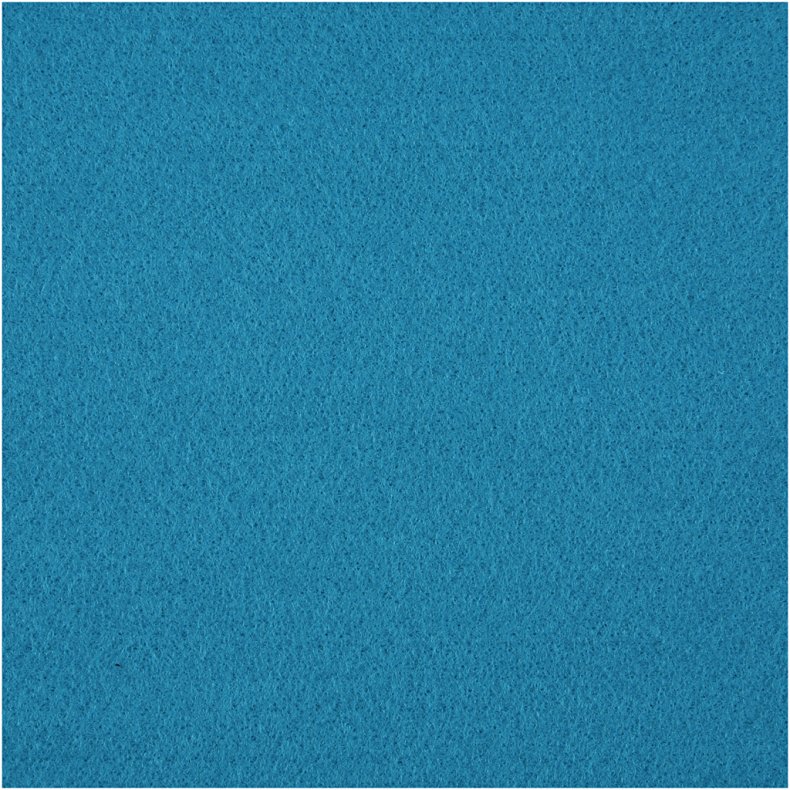 Hobbyfilt, A4, ark 210x297 mm, tykkelse 1,5-2 mm, turkis, 10 ark/ 1 pk.