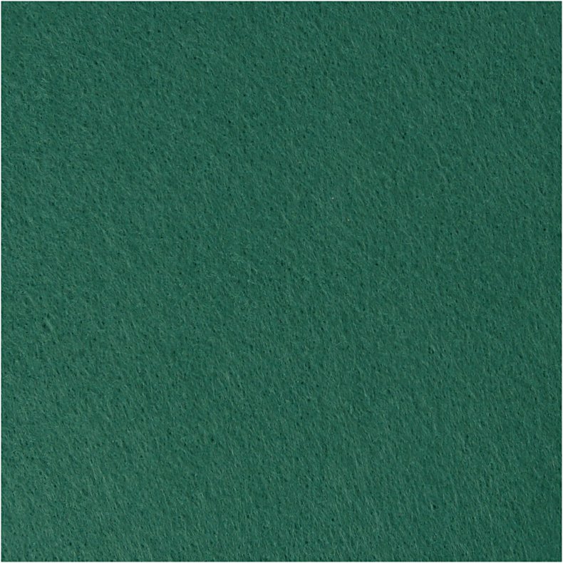 Hobbyfilt, A4, ark 210x297 mm, tykkelse 1,5-2 mm, gr&oslash;n, 10 ark/ 1 pk.
