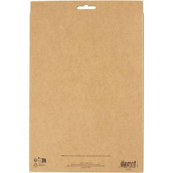 Hobbyfilt, A4, ark 210x297 mm, tykkelse 2 mm, pastelfarver, 10 stk./ 1 pk.