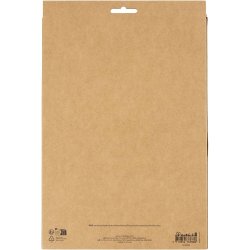 Hobbyfilt, A4, ark 210x297 mm, tykkelse 2 mm, halloweenfarver, 10 stk./ 1 pk.