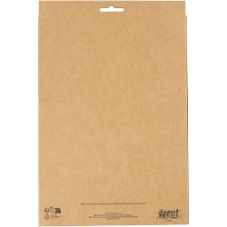 Hobbyfilt, A4, ark 210x297 mm, tykkelse 2 mm, colorful, 10 stk./ 1 pk.