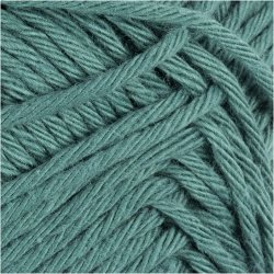 Bomuldsgarn, nr. 8/8, L: 80-85 M, petroleum, 50 g/ 1 ngl.