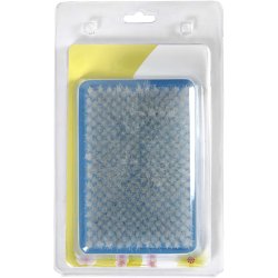 N&aring;lefilteb&oslash;rste , str. 16x11 cm, 1 stk.