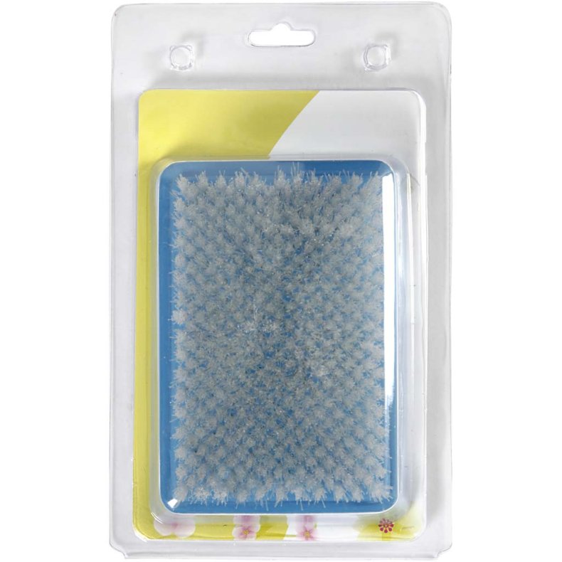 N&aring;lefilteb&oslash;rste , str. 16x11 cm, 1 stk.