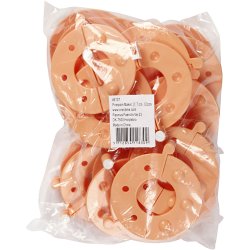 Pomponv&aelig;rkt&oslash;j, diam. 7 cm, 12 stk./ 1 pk.