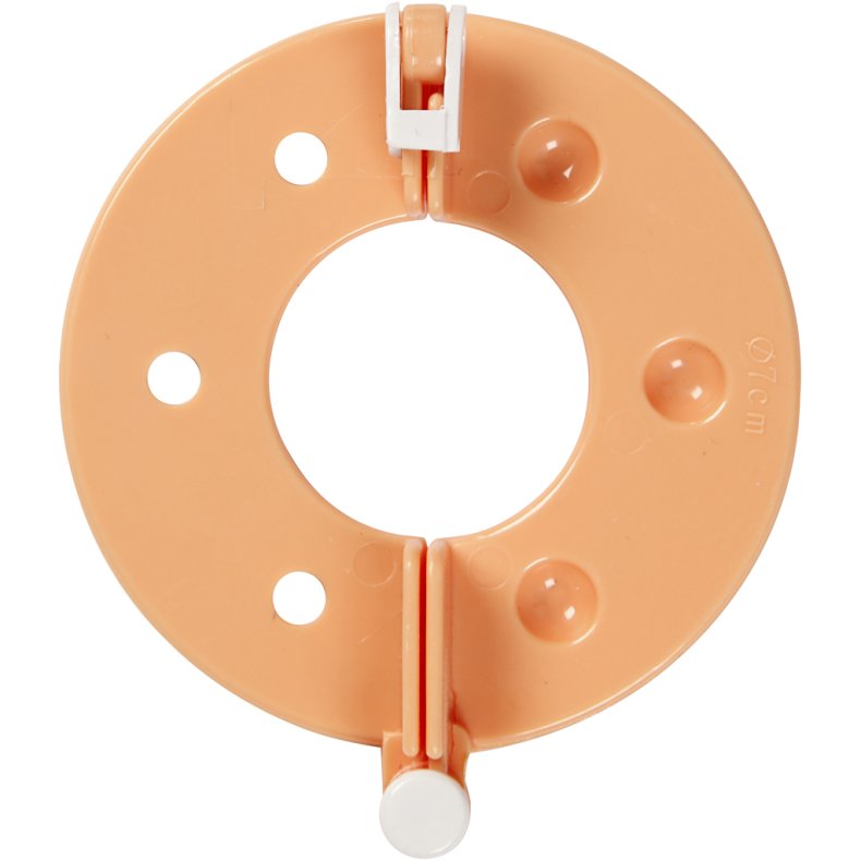 Pomponv&aelig;rkt&oslash;j, diam. 7 cm, 12 stk./ 1 pk.