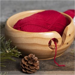 Garnsk&aring;l, H: 7,5 cm, diam. 15 cm, 1 stk.