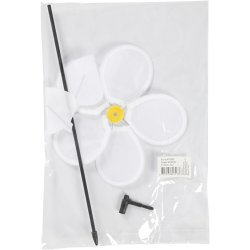 Blomstervindm&oslash;lle, diam. 20 cm, 1 stk.