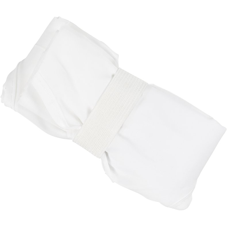 Indk&oslash;bsnet, str. 37x37 cm, hvid, 1 stk.