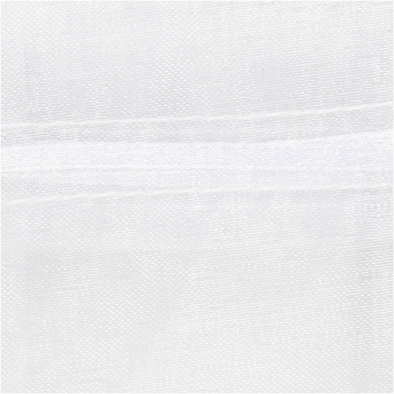 Organzapose, str. 7x10 cm, hvid, 10 stk./ 1 pk.