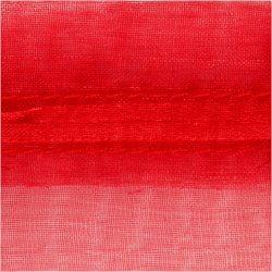 Organzapose, str. 7x10 cm, r&oslash;d, 10 stk./ 1 pk.