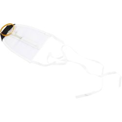 Drageflyver, str. 17x14 cm, hvid, 1 stk.