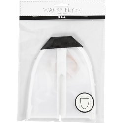 Drageflyver, str. 17x14 cm, hvid, 1 stk.