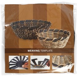 Flet-let-skabelon, H: 6 cm, diam. 8 cm, sort, 10 stk./ 1 pk.