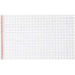 Ryastof, B: 50 cm, r&aring;hvid, 1 m/ 1 rl.