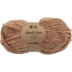 Velourgarn, L: 105 m, pind 5-6, beige, 100 g/ 1 ngl.