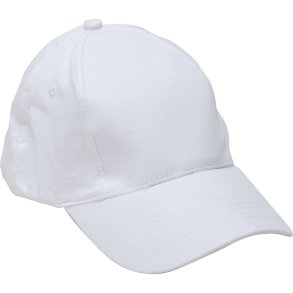 Kasket, str. 58 cm, hvid, 1 stk.