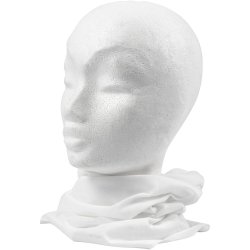 Halsedisse, str. 49x25 cm, r&aring;hvid, 1 stk.