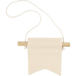 Lille v&aelig;gbanner, Svalehaleform, H: 12 cm, B: 10,5, 300 g, lys natur, 2 stk./ 1 pk.