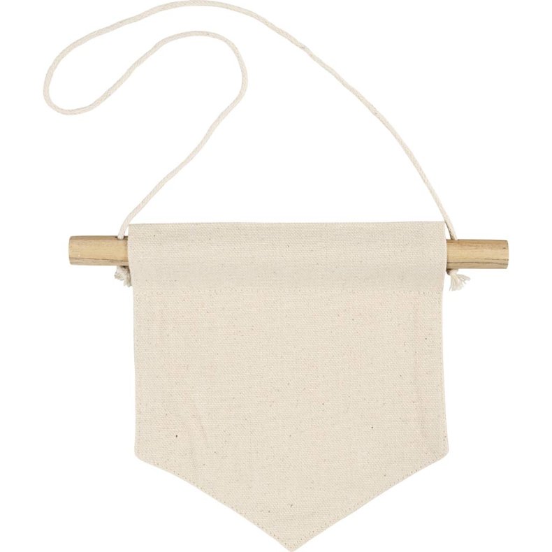 V&aelig;gbanner, Spids form, H: 16,5 cm, B: 15 cm, 300 g, lys natur, 2 stk./ 1 pk.