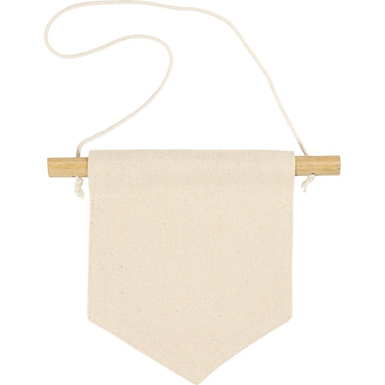 V&aelig;gbanner, Spids form, H: 16,5 cm, B: 15 cm, 300 g, lys natur, 2 stk./ 1 pk.