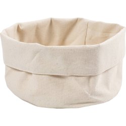 Stofkurve, H: 14,5 cm, diam. 20 cm, 385 g, lys natur, 2 stk./ 1 pk.