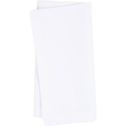 Stofservietter, str. 42x42 cm, 145 g, hvid, 4 stk./ 1 pk.