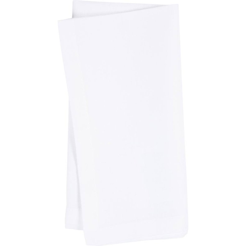 Stofservietter, str. 42x42 cm, 145 g, hvid, 4 stk./ 1 pk.