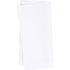 Stofservietter, str. 42x42 cm, 145 g, hvid, 12 stk./ 1 pk.