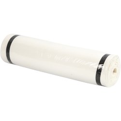 Liggeunderlag, L: 180 cm, B: 50 cm, tykkelse 6 mm, hvid, 1 stk.