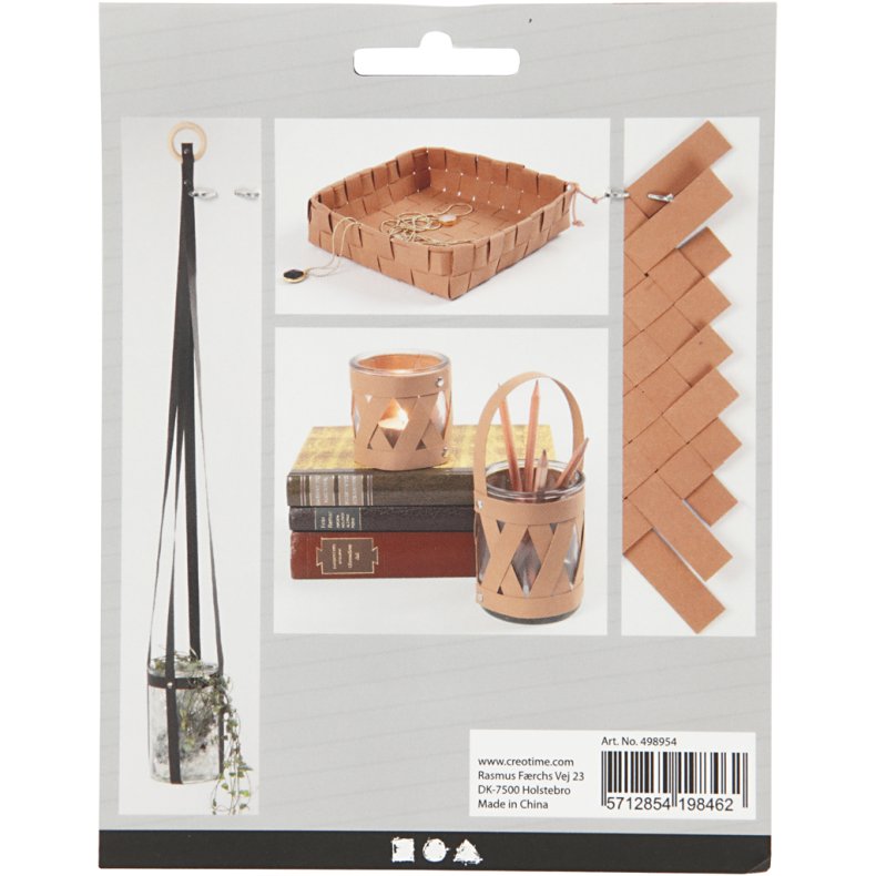 Flettestrimler, B: 15 mm, tykkelse 0,55 mm, sort, 9.50 m/ 1 rl.